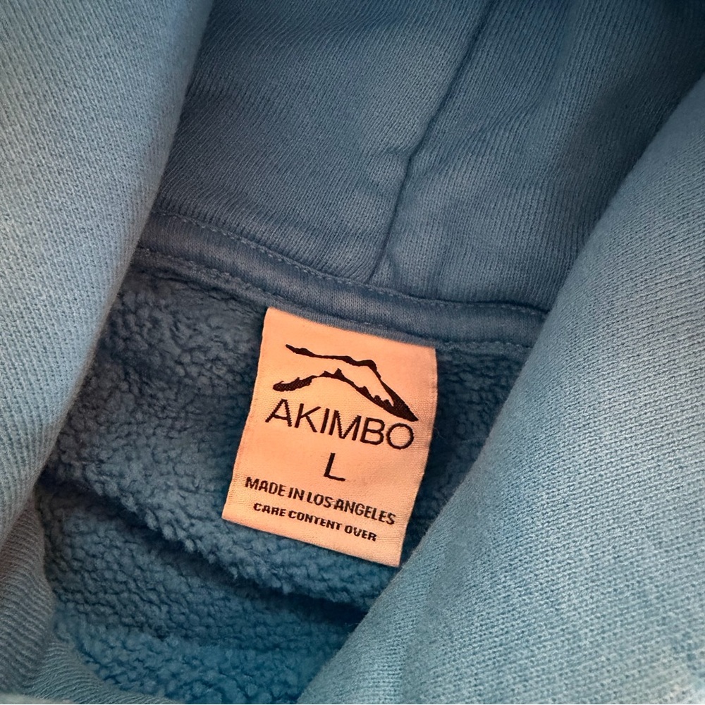Blue Akimbo Hoodie - Picture 3 of 11